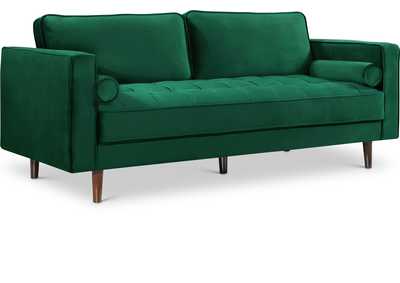 Image for Emily Green Velvet Sofa