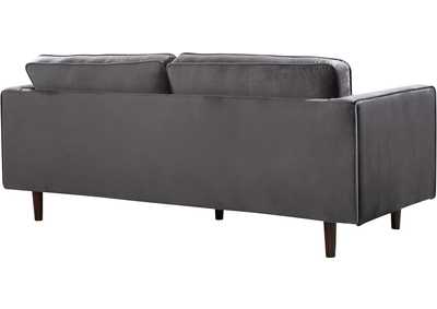 Image for Emily Grey Velvet Sofa and Loveseat