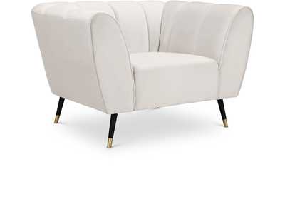 Beaumont Cream Velvet Chair