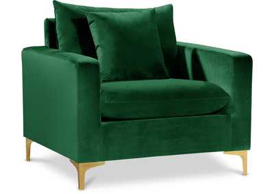 Naomi Green Velvet Chair