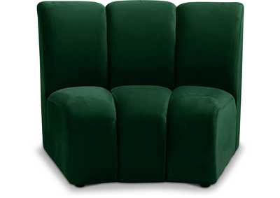 Image for Infinity Green Velvet Modular Chair