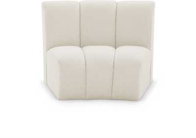 Infinity Cream Boucle Fabric Modular Chair