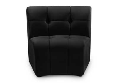 Limitless Black Velvet Modular Chair