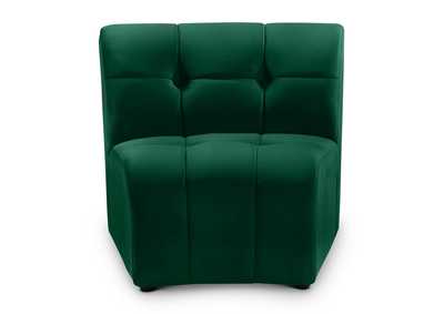 Limitless Green Velvet Modular Chair