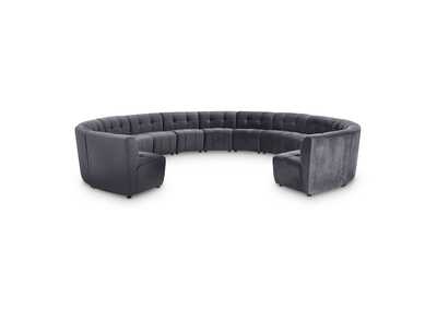 Image for Limitless Grey Velvet 13 Piece Modular Sectional