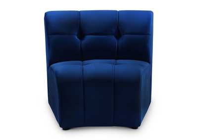 Limitless Navy Velvet Modular Chair