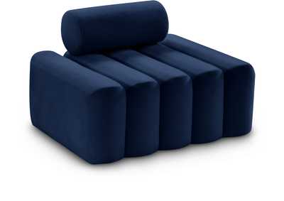 Image for Melody Navy Velvet Chair