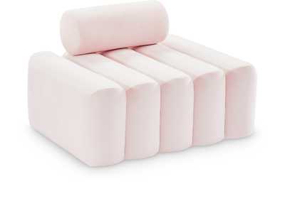 Image for Melody Pink Velvet Chair