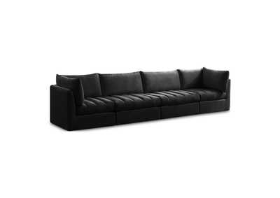 Image for Jacob Black Velvet Modular Sofa