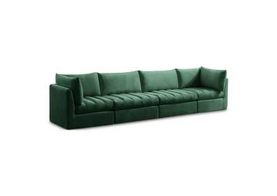 Jacob Green Velvet Modular Sofa