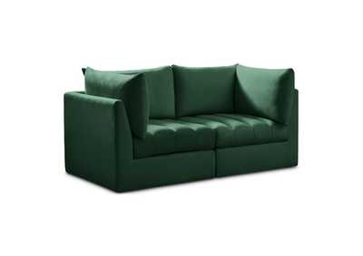 Image for Jacob Green Velvet Modular Sofa