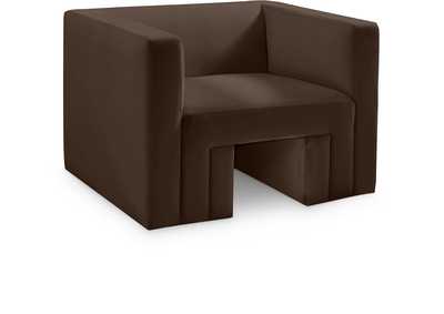 Image for Henson Brown Velvet Chair