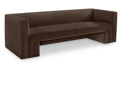 Image for Henson Brown Velvet Sofa