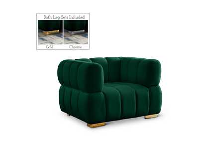 Gwen Green Velvet Chair