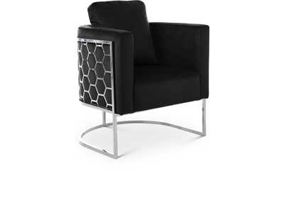 Casa Black Velvet Chair