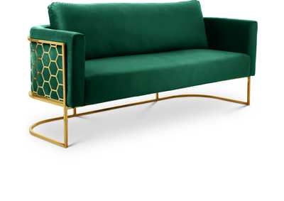 Casa Green Velvet Sofa