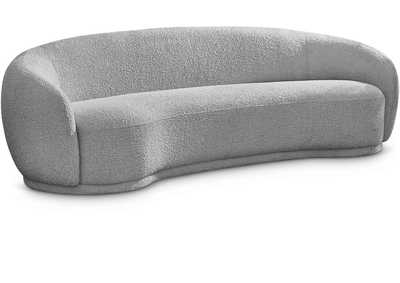 Hyde Grey Boucle Fabric Sofa