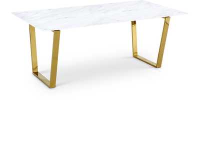 Image for Cameron Gold Dining Table