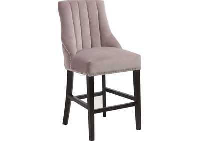 Oxford Pink Velvet Stool Set of 2