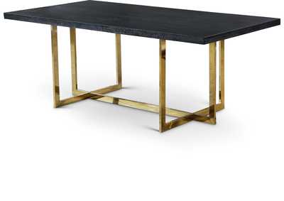 Image for Elle Gold Dining Table