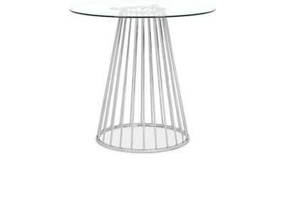 Gio Chrome Counter Height Table