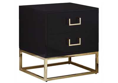 Image for Nova Black Side Table