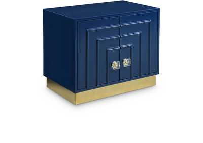 Image for Cosmopolitan Navy Lacquer Side Table