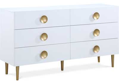 Image for Zayne White Dresser