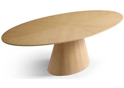 Image for Gavin Natural White Oak Dining Table