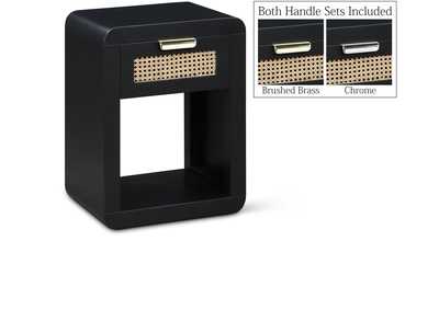 Langham Black Night Stand