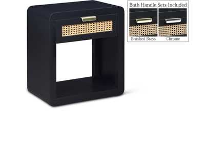 Langham Black Night Stand