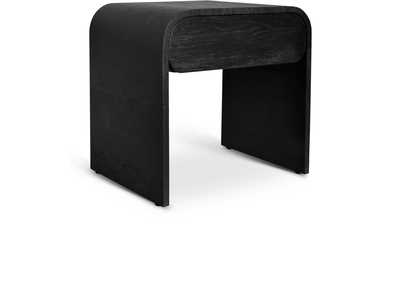 Image for Cresthill Black Oak Night Stand