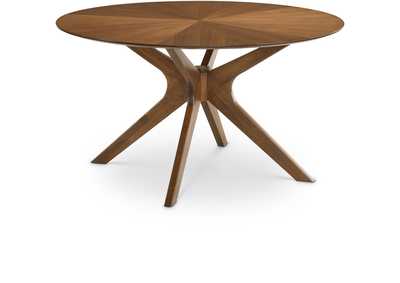 Image for Woodson Rich Walnut Veneer Dining Table