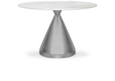 Image for Emery White Marble Dining Table