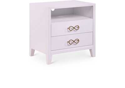 Bowtie Pink - Gold Night Stand