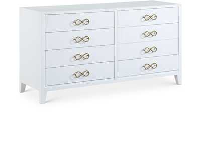 Image for Bowtie White - Gold Dresser