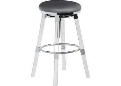 Image for Venus Grey Faux Leather Adjustable Stool