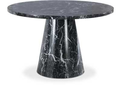 Image for Omni Black Faux Marble Dining Table