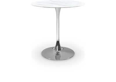 Image for Tulip Chrome Counter Height Table (3 Boxes)