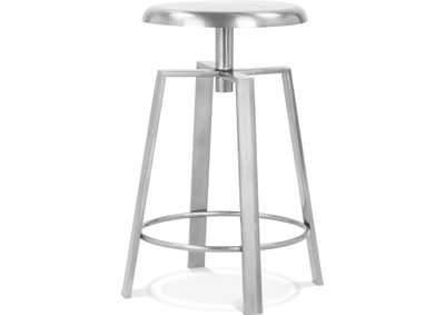 Image for Lang Silver Iron Counter - Bar Stool