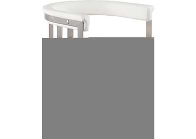 Image for Marcello Cream Faux Leather Dining Chair Set of 2