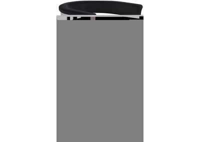 Image for Marcello Black Velvet Counter Stool