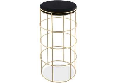 Image for Rebar Black Velvet Bar Stool