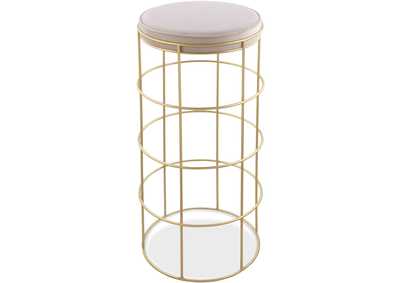 Image for Rebar Cream Velvet Bar Stool