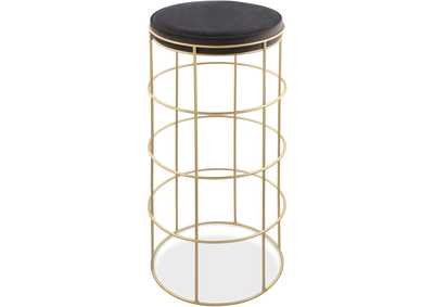 Image for Rebar Grey Velvet Bar Stool