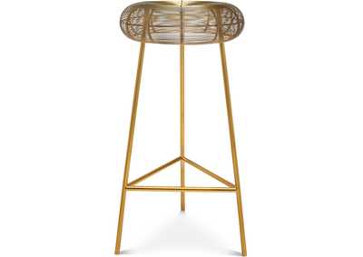 Image for Tuscany Gold Metal Bar Stool