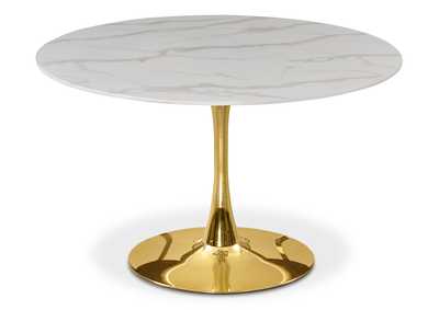 Image for Tulip Gold Dining Table (3 Boxes)