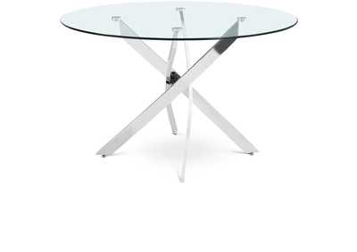 Image for Xander Chrome Dining Table