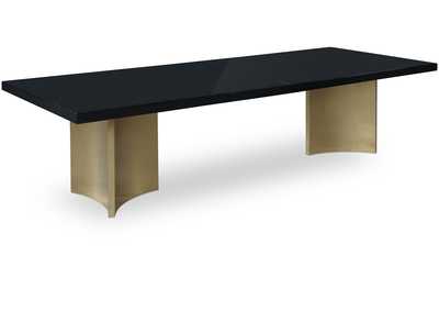 Image for Immerse Black Dining Table (3 Boxes)