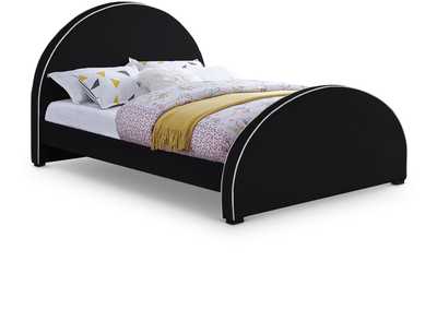 Image for Brody Black Velvet King Bed